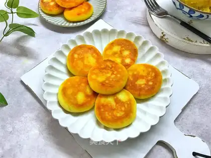 The sweet potato banana and rice pancakes