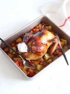 I baked a chicken