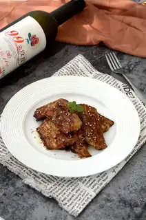Honey-breaded fish