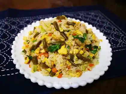 Sour bean rice