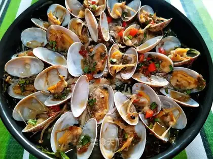 Roast clams
