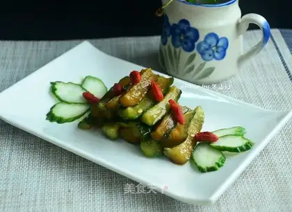 A one-night cucumber