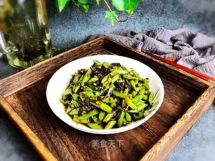 The olives and the beans