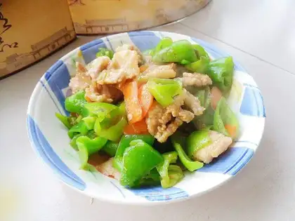 Fried meat