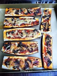 Roast eggplant