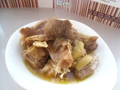 Home chicken mushrooms