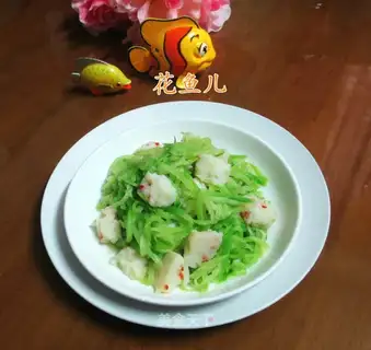 Shrimp-flavored radish