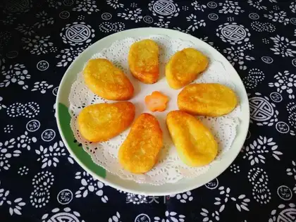 Red potato cake