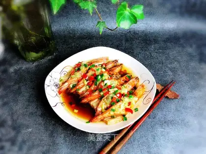 Garlic ginseng shrimp