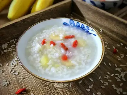 Banana porridge