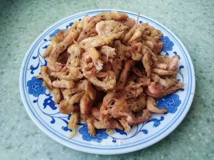 Fried shrimp