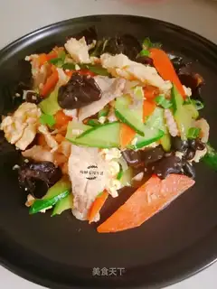 Secret mushu meat
