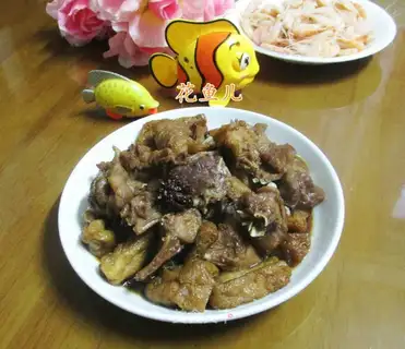 The soybeans roast rabbit