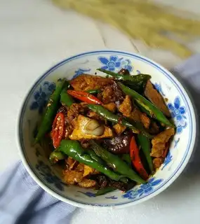 Plum meat and soybeans
