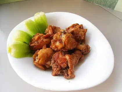 Roast chicken wings
