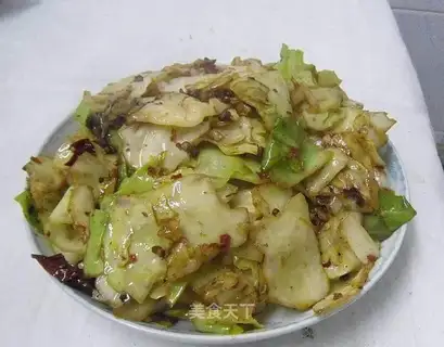 Spicy cabbage