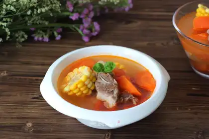 ♪ Time veggie bone soup ♪