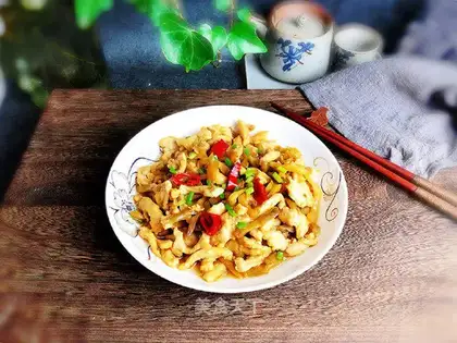 Squeeze and chicken silk