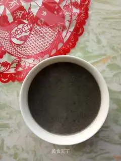 Black sesame paste