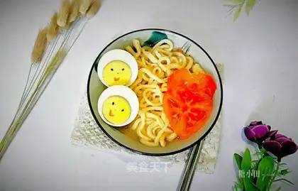 Breakfast noodles
