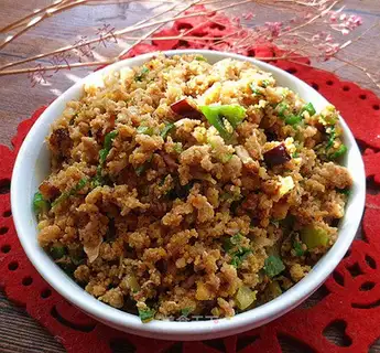 Fish seeds and shrimp sauce