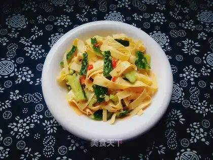 cucumber tofu skin