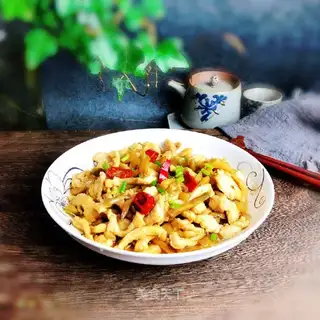 Squeeze and chicken silk