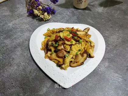 Shroom fried eggs