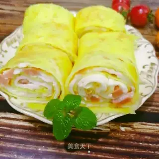 Double egg rolls