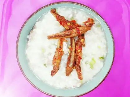Skinny pork porridge