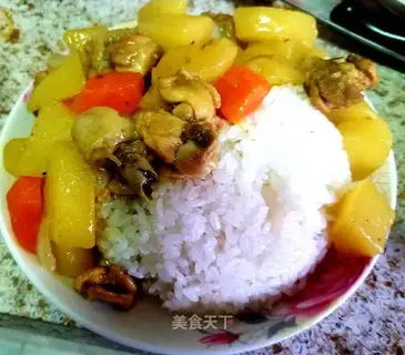 Curry chicken