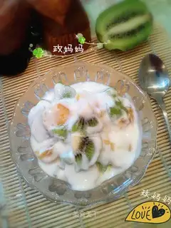Big fruit sour milk