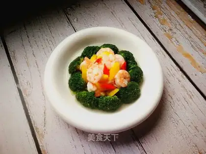 Shrimp broccoli