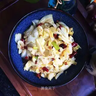 Spicy cabbage
