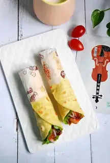 Take the chicken roll
