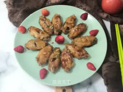 Red-burned Coke chicken