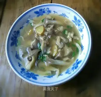 Skinny mushroom soup