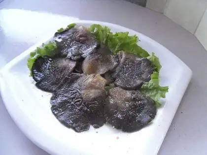 Fried mushrooms