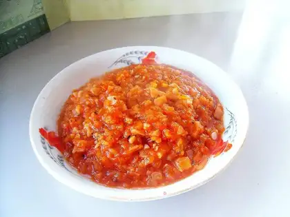 Corn sausage pizza sauce