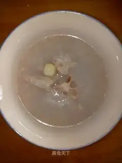The rice porridge