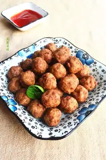 Dried fried balls