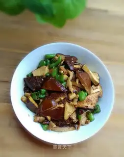 Tofu fried meat