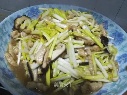 Garlic chicken silk