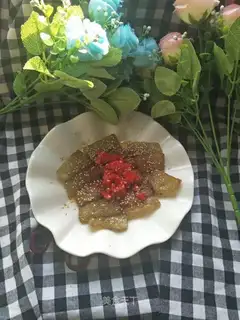Frozen powder