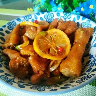 Lemon chicken claws