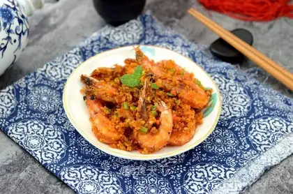 Shrimp from the pond