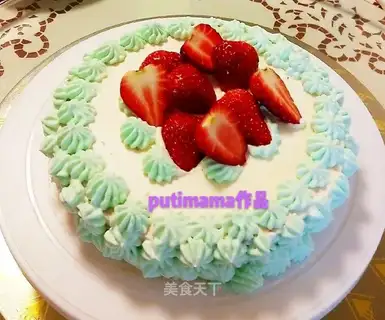 A flower cake