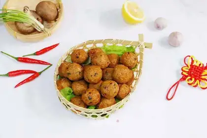 Fried meatballs