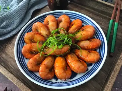 I'll bet on my shrimp