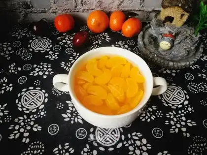 Orange sugar